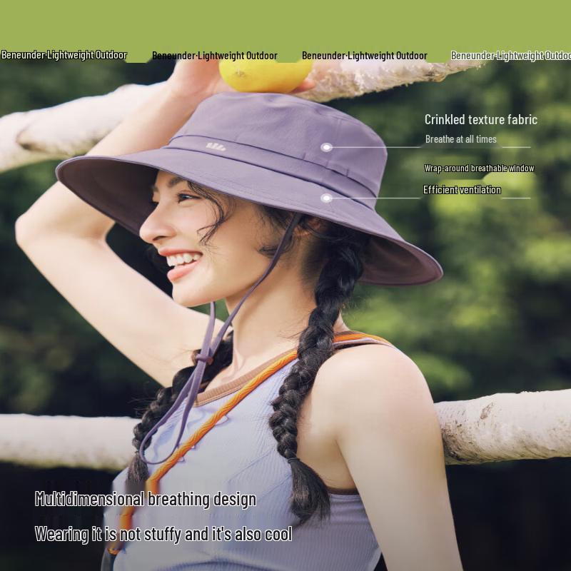 Chapeau de protection solaire UV d'extérieur Beneunder