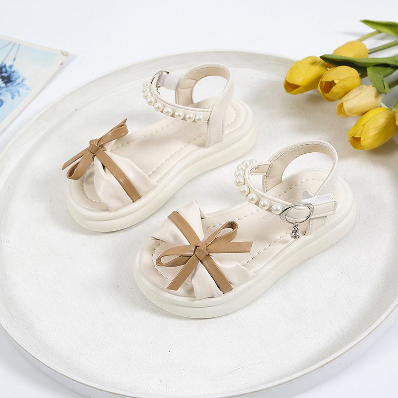 Girls' shoes, children's summer new sandals, casual beach shoes, girls, adults, babies, soft soled princess shoes