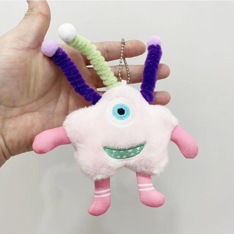 

Брелок Уникальный Плюшевый Персонаж Очаровательный Монстр Плюшевая Игрушка Ярких Вариантов Цвета Pink Pearl