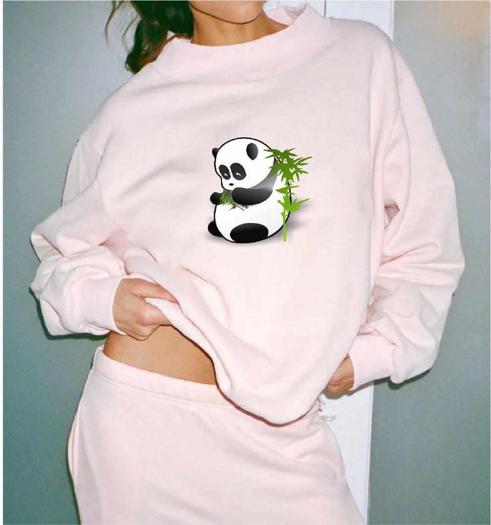 Women's Heavyweight Casual Loose Mid-High Neck Long Sleeve Hoodie for Spring and Autumn