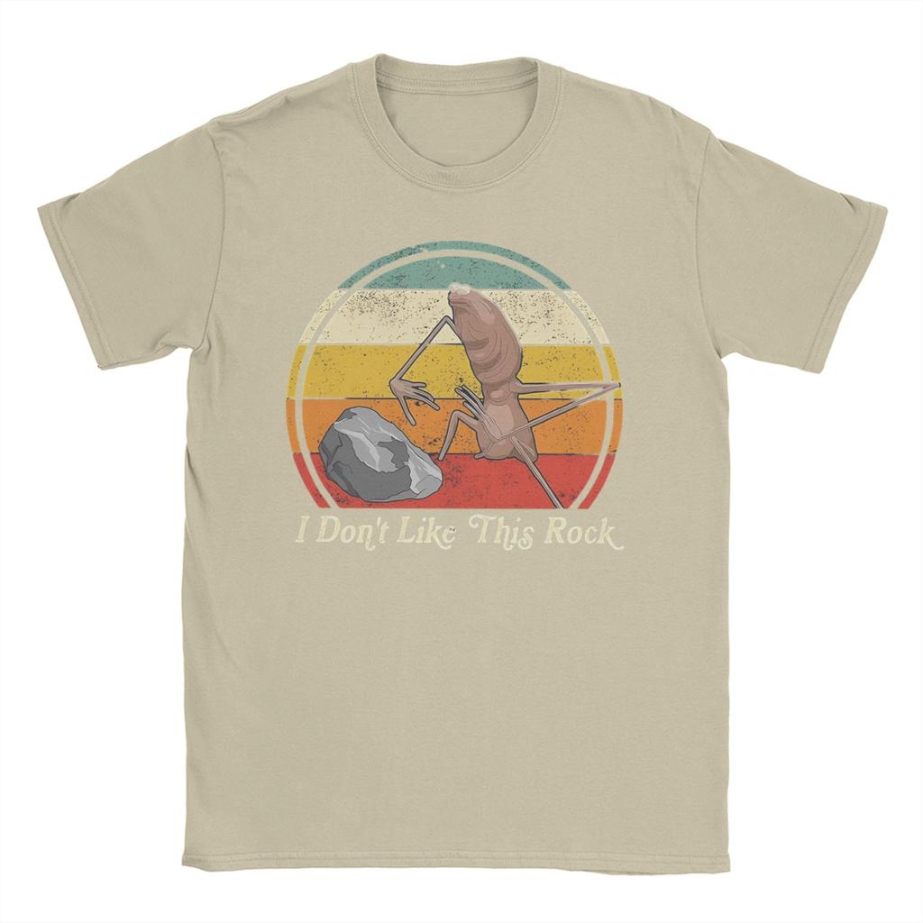 Fashion I Dont Like This Rock TShirts Men Womens Round Collar Pure Cotton T Shirt Marcus The Worm Short Sleeve Tees Clothing