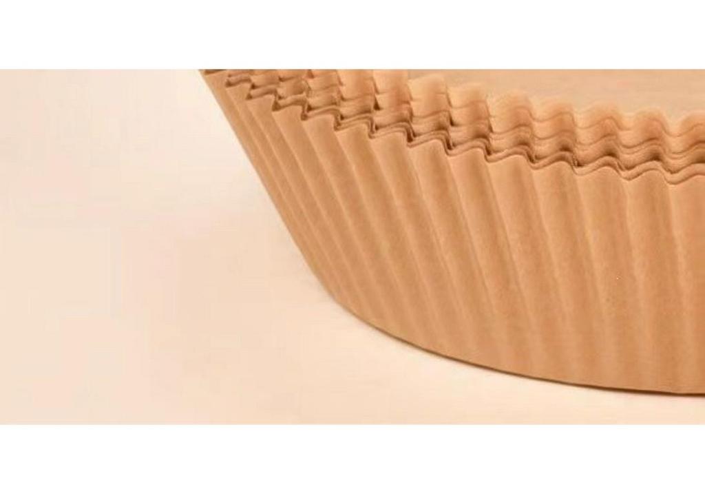 High-Temp Resistant Silicone Oil-Absorbing Air Fryer Paper Tray for Oven & BBQ