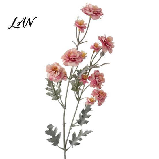 Silk Flowers for Interior Styling Artificial Camellia Flowers, Faux Floral Arrangement with Realistic Petals And Decorative Stems Home Adjustable