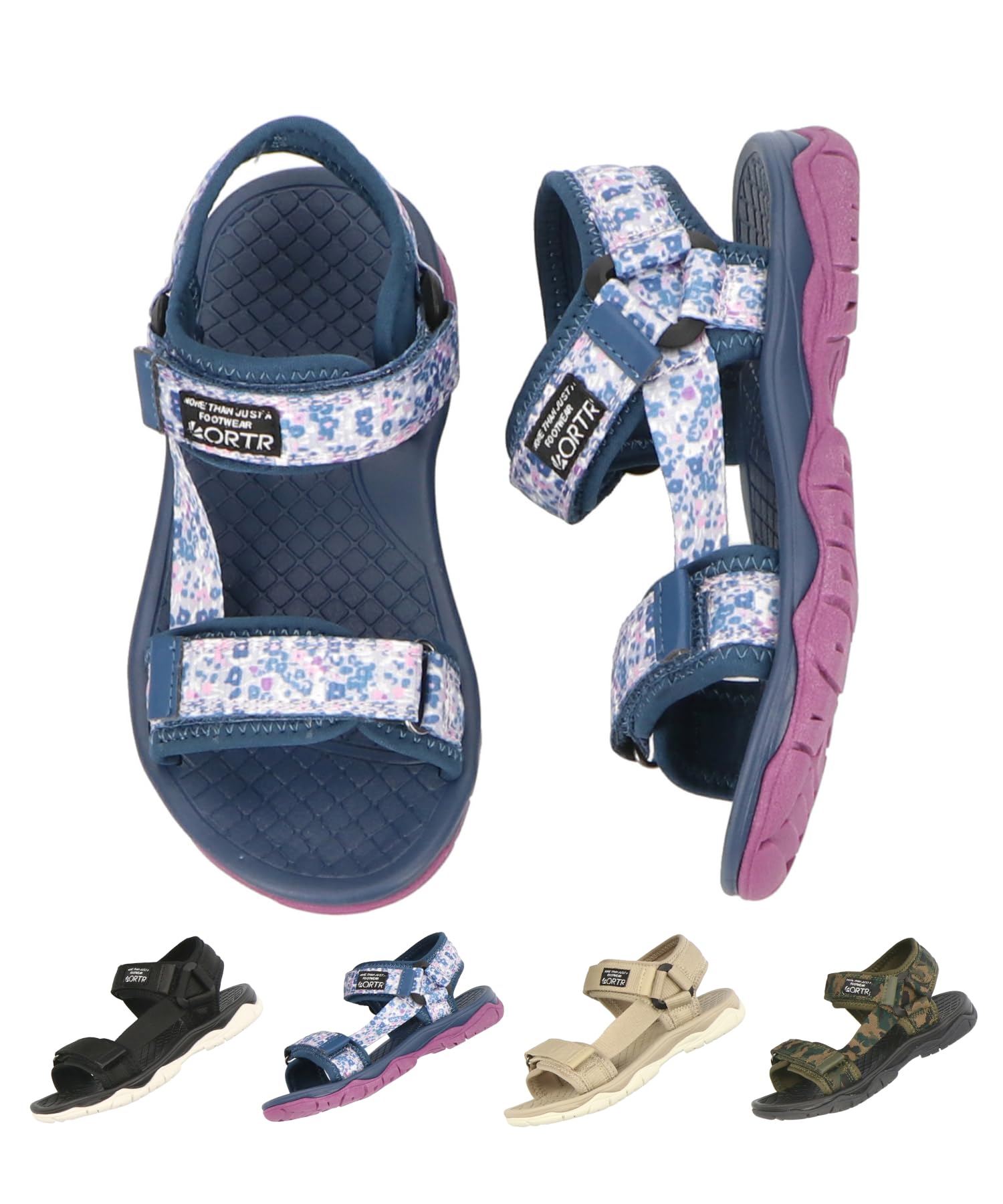 

Oriental Traffic Sports for Girls and Easy to Walk Velcro Outdoor Size cm Kids Sandals, Unisex, Boys, Lightweight, in, Self-Adjustable, Closure,