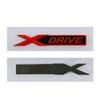 3D ABS Black X Drive Logo Xdrive Emblem Nameplate Car Trunk Badge Xdrive Sticker Accessories Suitable 328i 335i 340i 528i 535i 540i 530e 530d Xdrive