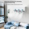 3-Piece AC Wind Guide Cover Wall Mounted Silent Anti Direct Blowing Wind Deflector for Pregnant Women Use