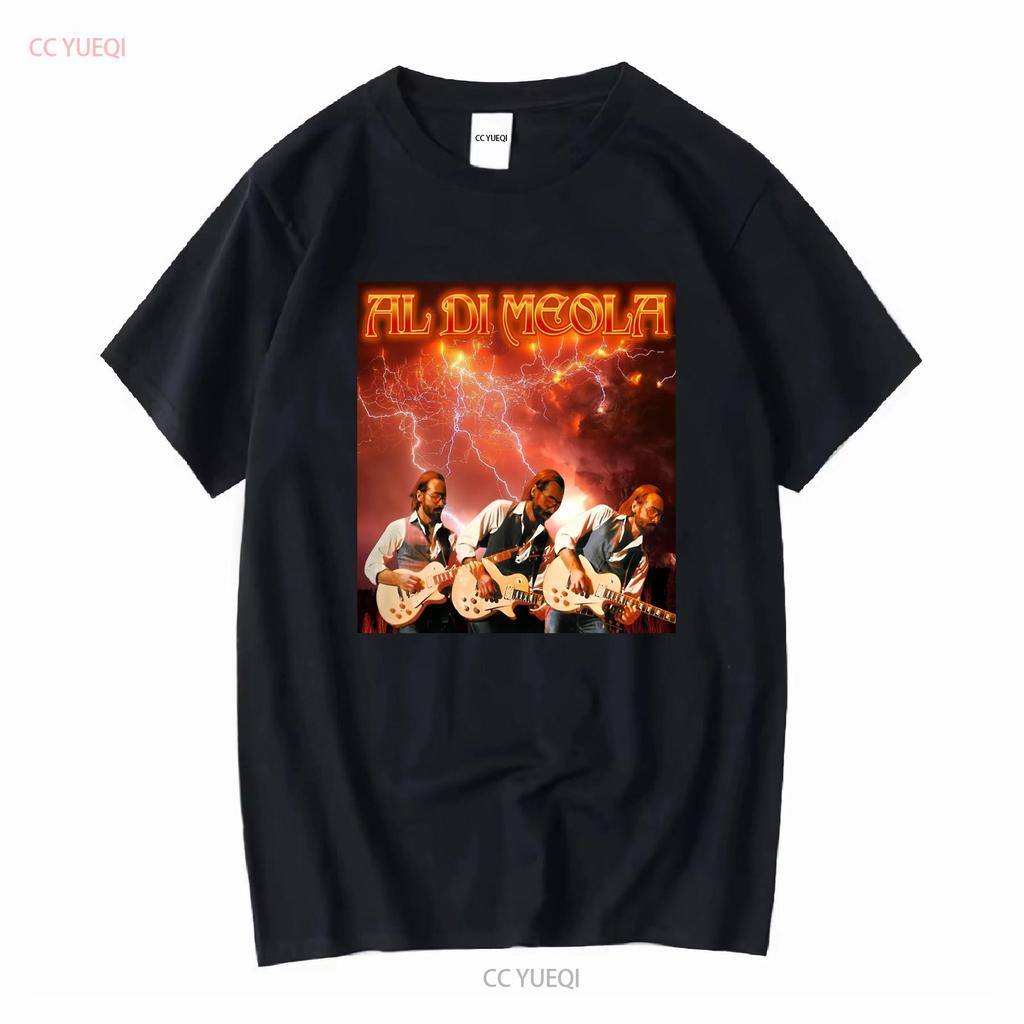 Soft Cotton T Shirt Al di Meola Tour De Force vintage Washed Comfortable Slightly Stylish graphic Breathable Casual Versatile