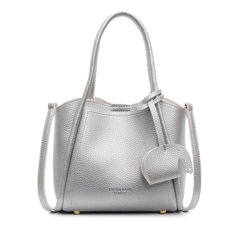 Large-capacity Bag Women's Spring and Summer Versatile 2025 New Casual Retro Messenger Bag Simple and Popular Portable Bucket Bag