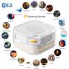 HY Digital White Noise Sleep Monitor, Bluetooth Speaker, Automatic Baby Cry Detection, Smart Sleep Aid, Night Light