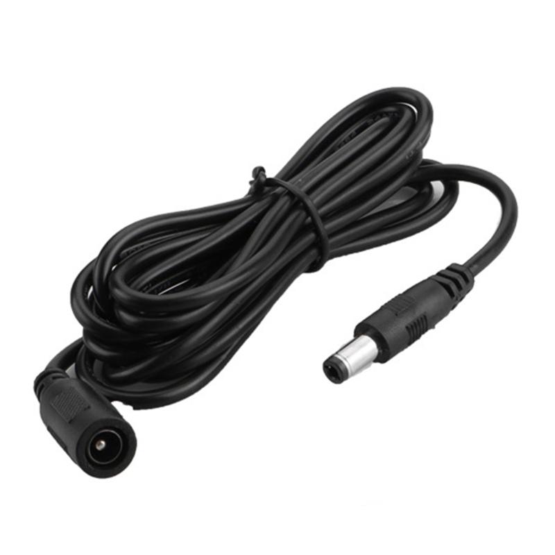 Quality DC5.5x2.1mm Power Cord Extension Wire Compatible for CCTV Camera OFC Conductors Wire for DIY Installers