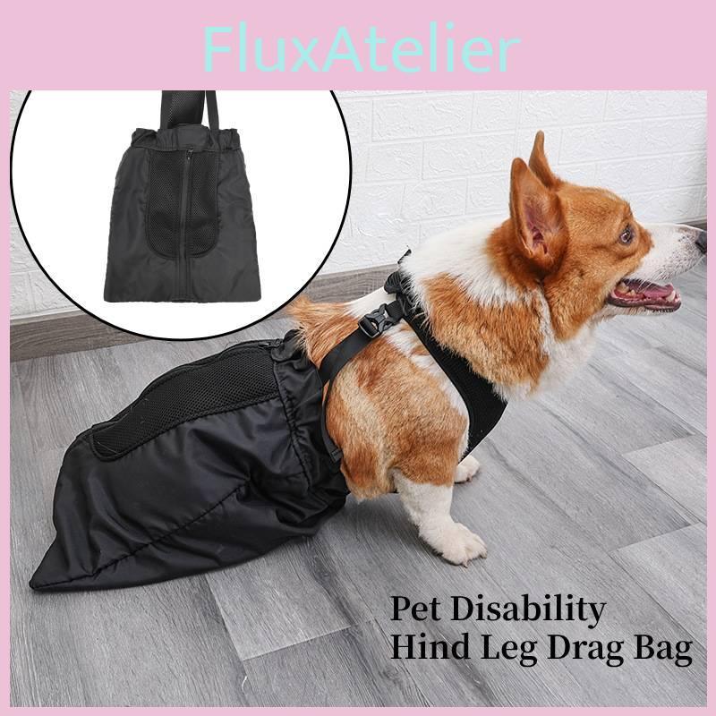 Drag Bag Dog For Disabled Pets Adjustable Back Legs Protect Walking Carrier
