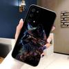 Black Cat Staring Eye Phone Case For OPPO A9 A15 A17 A31 A38 A53 A54 A55 A57 A60 A73 A74 A79 A78 A92 A93 A94 A98 Case Funda Capa
