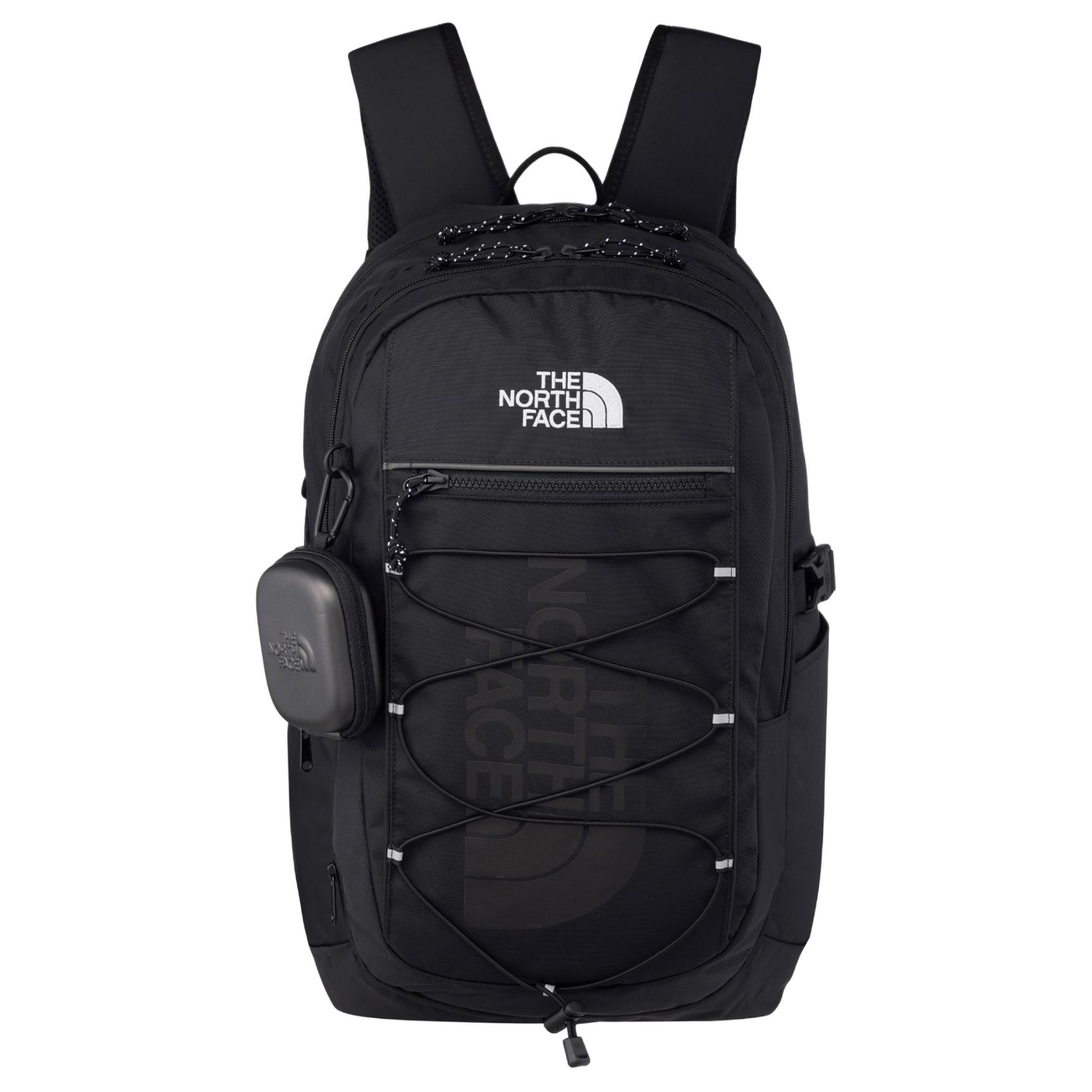 The North Face 24.5L Casual Sports Outdoor Bag Unisex Bags Black NM2DR10J Black