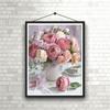 DIY Flower 5D Diamond Painting Full Round Drill Diamond Embroidery Cross Stitch Mosaic Rhinestone Home Decor Wall Art Gift