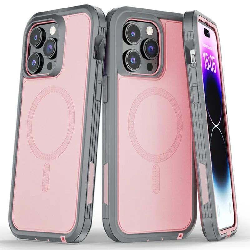Defender Series XT OttBox Case for IPhone 17 Pro Max 16 Plus 15 14 13 12 Cover Hybrid Heavy Strong Magnetic for MagSafe Enhanced Shockproof Phone Case