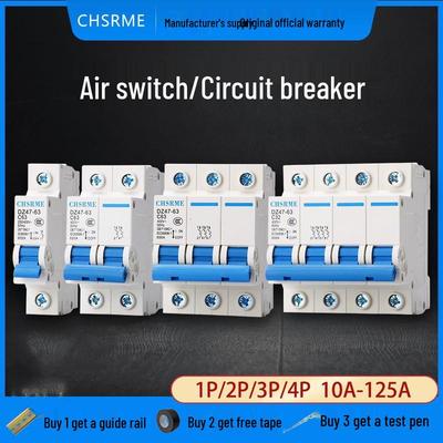 Miniature Circuit Breaker MCB Switch 1P 2P 3P 4P DZ47-63