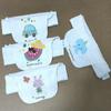 Toalhas de Gaze Absorventes de Suor de Algodão de 4 Camadas para Bebês, 3 Peças, para Recém-Nascidos e Crianças Pequenas