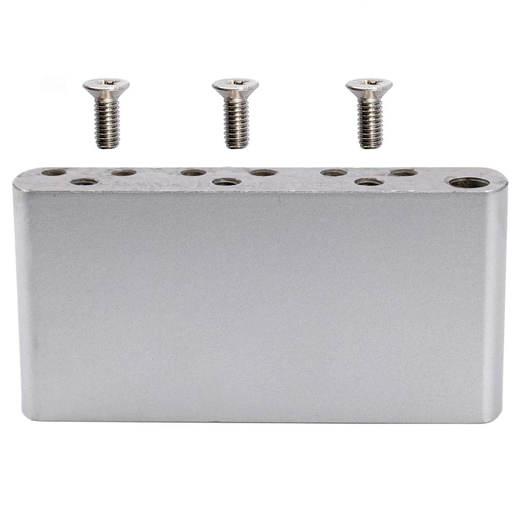 Musiclily Ultra Steel 36mm Short MIM-Style Tremolo Block with 10.5mm String Pitch for China-Made Squier Pre-2020 Affinity Stratocaster Tremolo Bridge