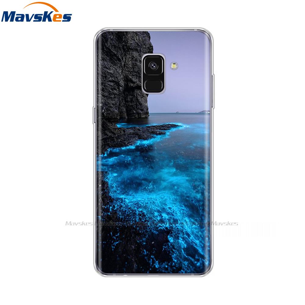 For Samsung Galaxy A8 2018 Case A530 Silicone Cover For Samsung A8 Plus 2018 A730 Soft TPU Case For Galaxy A8 A 8 Phone Shell