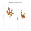 Floor-Standing Artificial Flower Branch Arrangement Vase for Living Room Entrance Decor