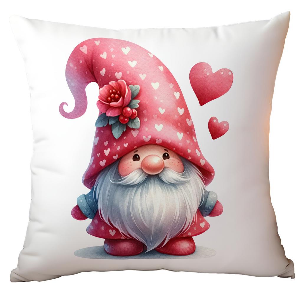 New Valentine's Day Pillow Cute Elf Red Love Living Room Sofa Pillow Cover