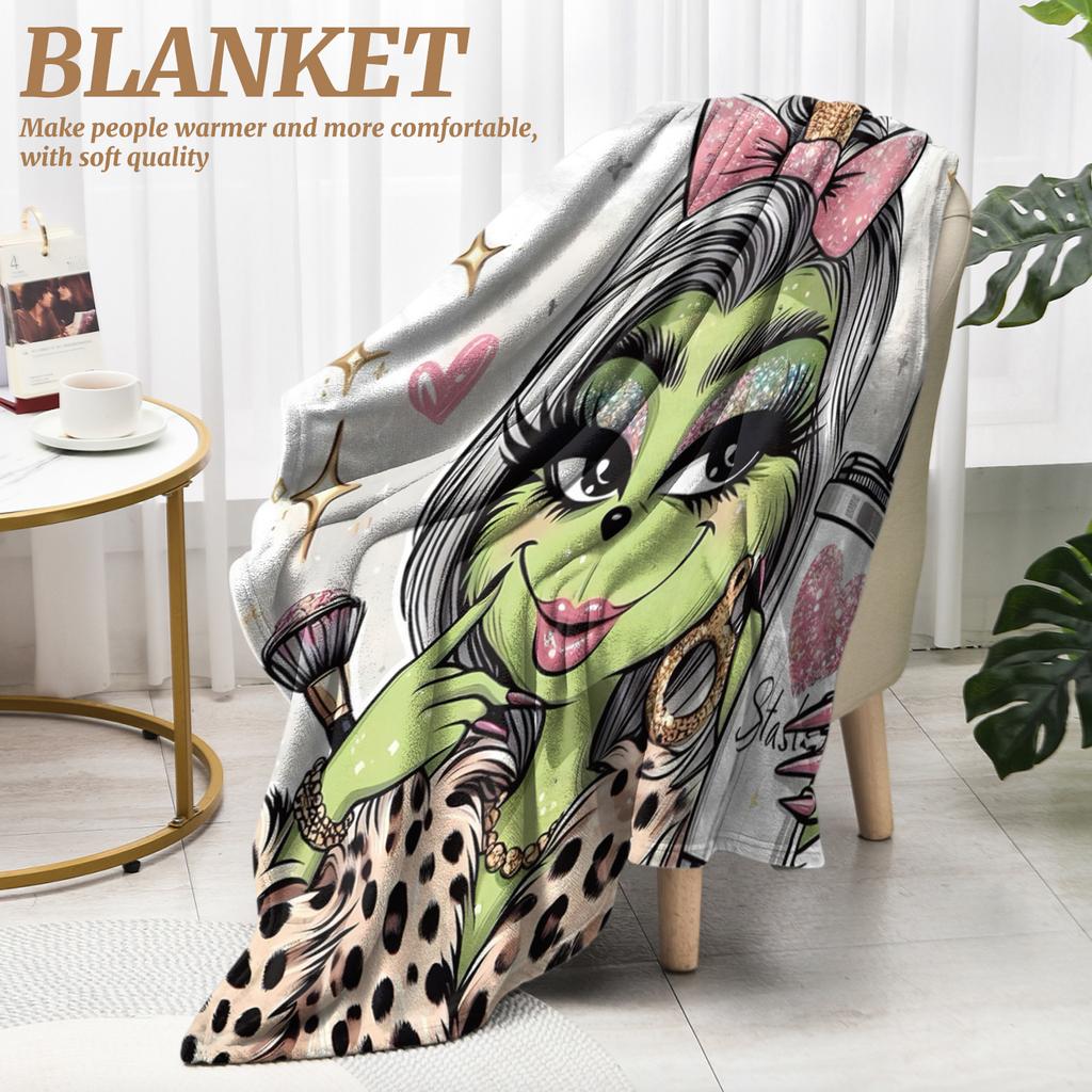 100*130cm Greentown Flannel Blanket