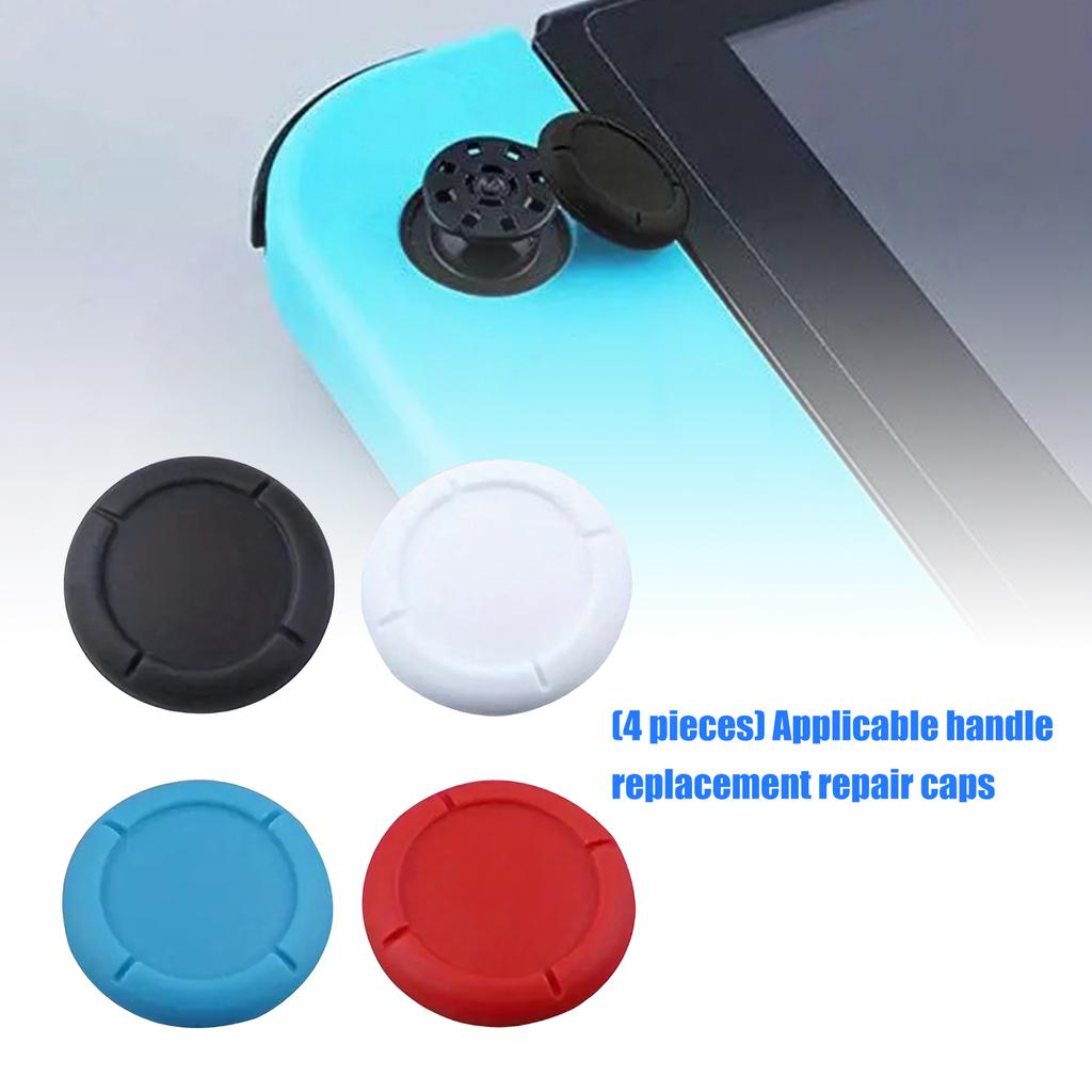 4pcs Thumbstick Cap for NS Lite Game Controller Thumb Grip Joystick Covers Replacement Analog Stick Rocker Cap