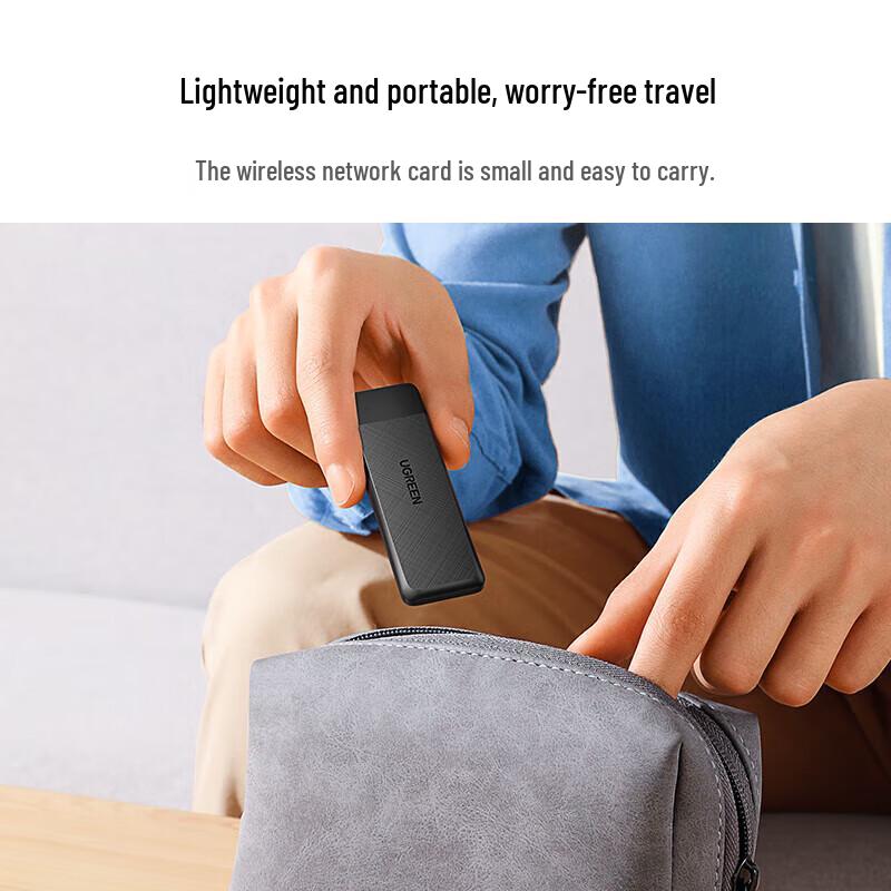 UGREEN AC1300 Dual-Band USB WiFi Adapter (CN Version)