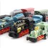 Pull-back Retro Steam Train Model Miniature Simulation Train Toy Pull Back Model Train  Kids Toy