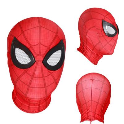 Showing Spider-character  Headgear Soft Comfortable Flexible Breathable Face Mask For Halloween