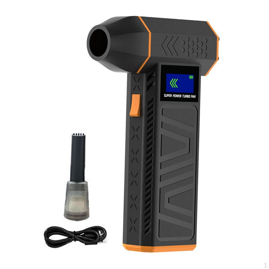 Compact USB Rechargeable Air Blower for Home and Office Use