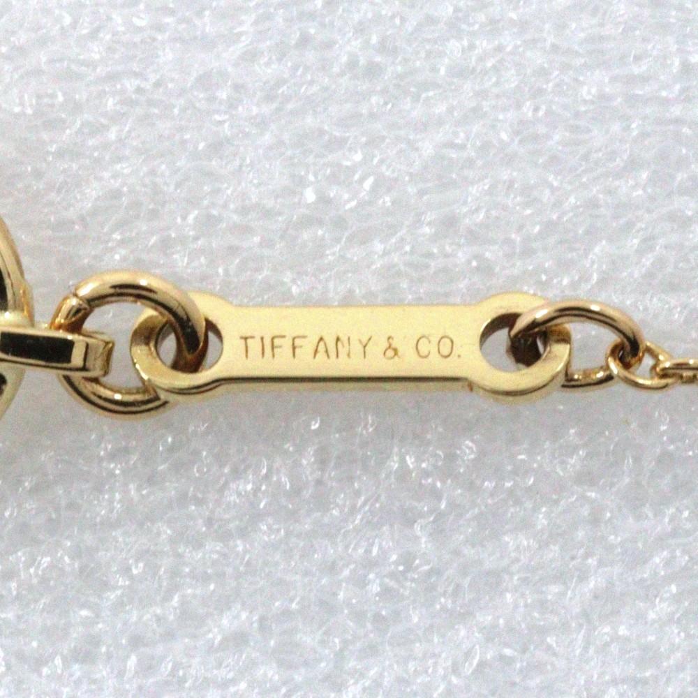 Eternal circle Necklace Elsa Peretti K18 yellow gold 4.7g Women Used