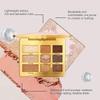 Palette Ombretti Amz 9 Colori, Multiuso, Trucco Occhi Portatile Quotidiano Per Feste E Incontri