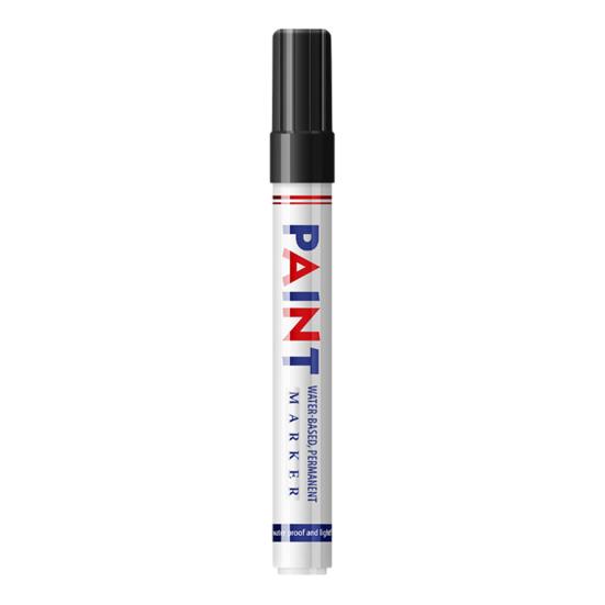 

Large Capacity Paint Marker for Car Touch-Up Waterproof Fade-Resistant Oil-Based Pen for Metal Tire Wood Quick-Dry Stone Inscription Repair Pen чорний