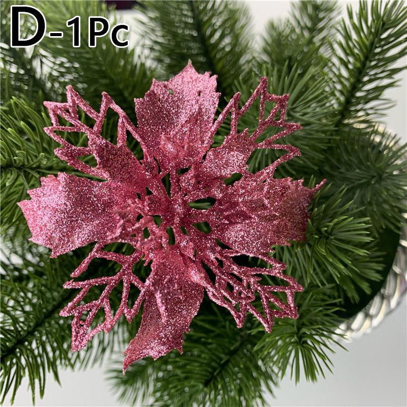 Christmas Decoration Christmas Delicate Hollow Flower Christmas Tree Garland Ornaments Pendant Xmas Decor