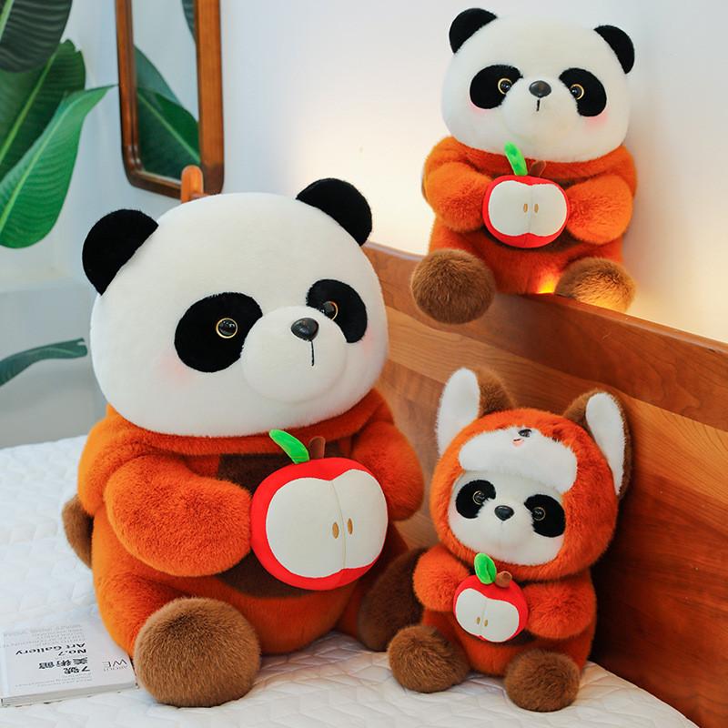 Stuffed Plush Panda Animal With Soft Pp Cotton Filling Children Collectors And