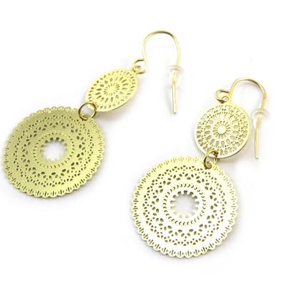 [N3582] - Gold 'Carmen' Earrings