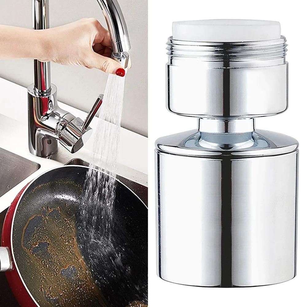Dual-function Faucet Aerator 24mm Kitchen Faucet Head Bubbler Faucet Sprayer Attachment  Bathroom