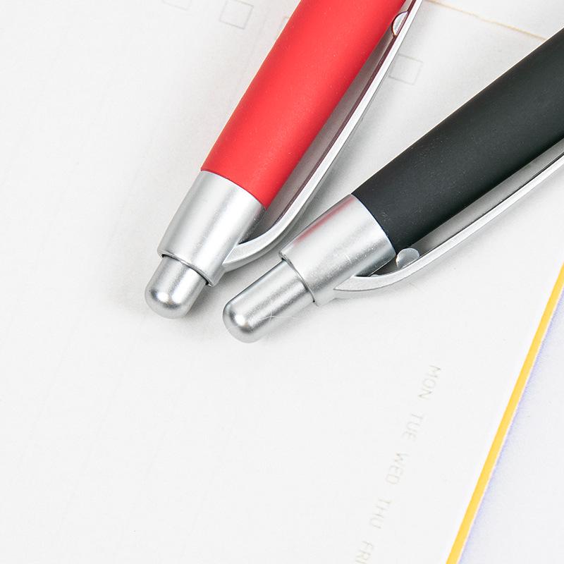Business Gift Colored Spray Ballpoint Pen with Logo for Advertising, Hotels, and Meetings