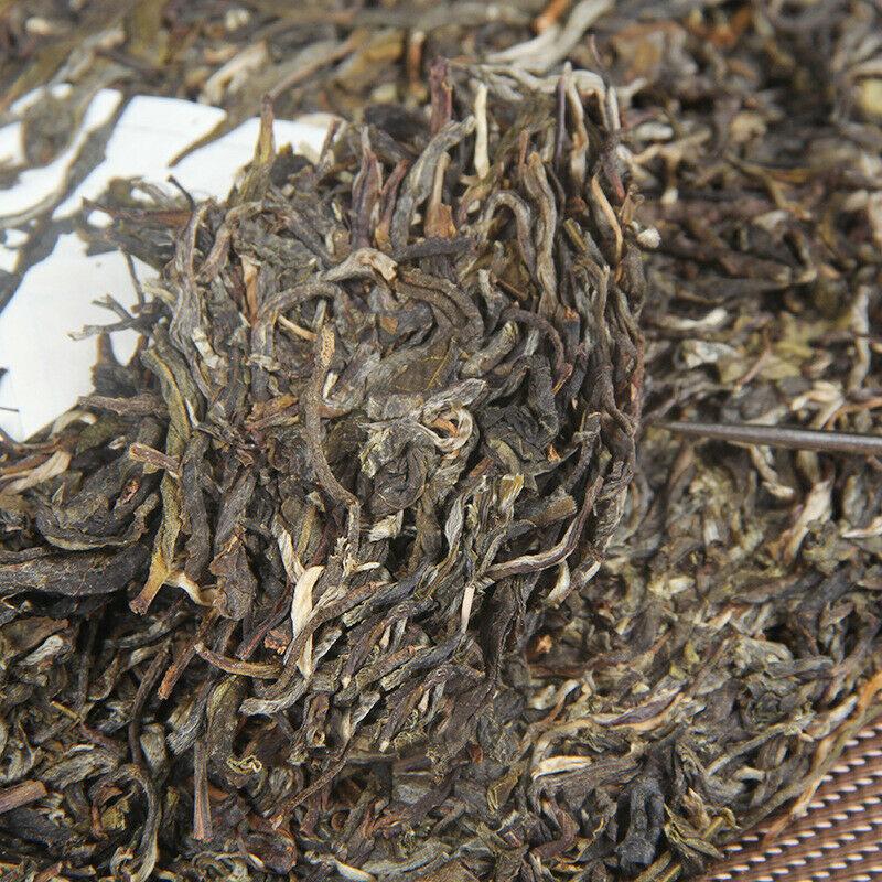357g Traditional Pu'er Raw Tea Menghai Ancient Tree Pu-erh Tea Brick Green Tea