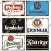 Putuo Decor Germania Beer Brand Metal Sign Plaque Metal Vintage Tin Sign pentru Bar Pub Man Cave Kitchen Club Bar Wall Decor Home