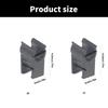 4Pcs Garden Trolley Cart Buckle for Travel Picnics Sport Hiking Shopping Lightweight Camping Cart Buckle Replacement Set