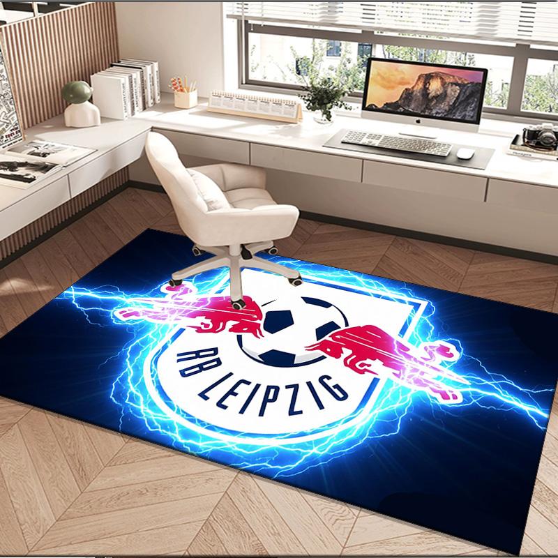 1PC rug Rb FootballCrest Design Carpet, Chair Rug,Area Rug for Office Bedroom living rooms bedroom, Doormat decor Christmas fan gifts