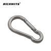 Stainless Steel Spring Carabiner Hook for Outdoor Climbing and Rope Swing