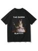Funny Yas Queen Slayyyy Rat Graphic T-Shirt Men Women Fun Joke Humor Meme Print T Shirts Summer Women Fashion Casual Tshirt Tops