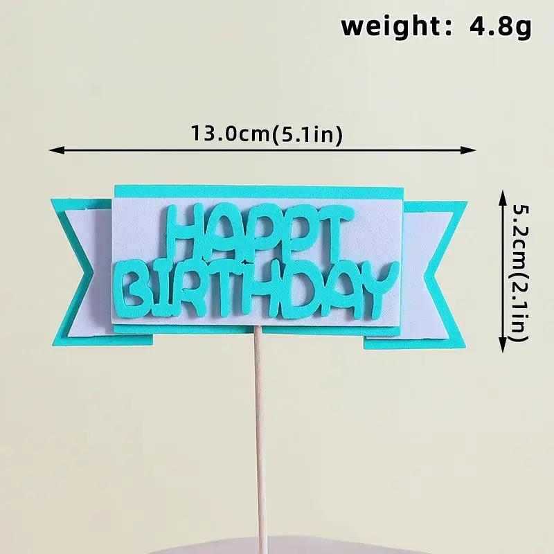 Blue Pink Hot Air Balloon Cake Topper Gender Reveal Party Cake Decoration Kids Boy Girls Birthday Party Supplies Baby Shower
