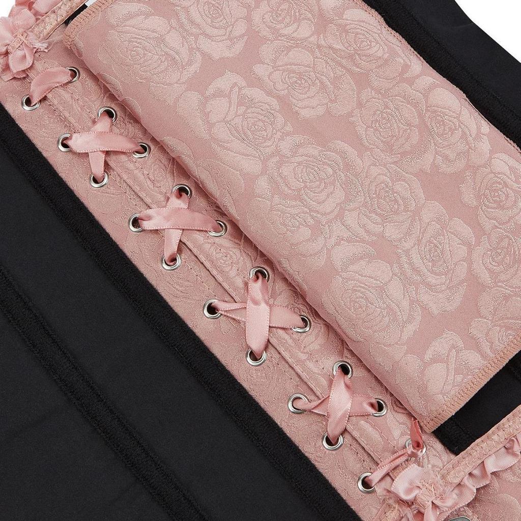 Fischgrät Trägerloses Brautkleid mit Taillenformer und Europäischem Hofkorsett