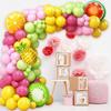 Tropical Hawaiian Balloon Set 113 Watermelon Kiwi Bo Kiwi Aluminum Film Balloon