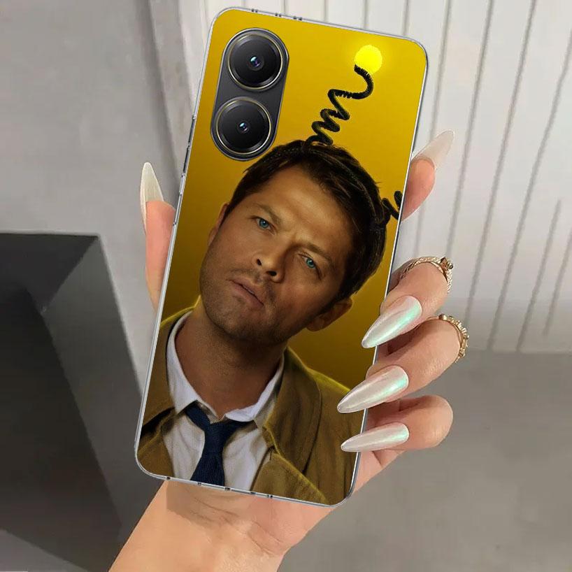 Angel Castiel Supernatural Phone Case for Xiaomi Poco X5 X6 X7 Pro F7 Ultra M7 Redmi 15 15C 13 13C 12 12C 10 10A 10C 9 9A 9C 9T