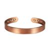 Vinterly Pure Copper Bracelets Men Magnetic 10mm Adjustable Health Energy High Magnets Cuff Bangle Resizable Jewelry Male Metal